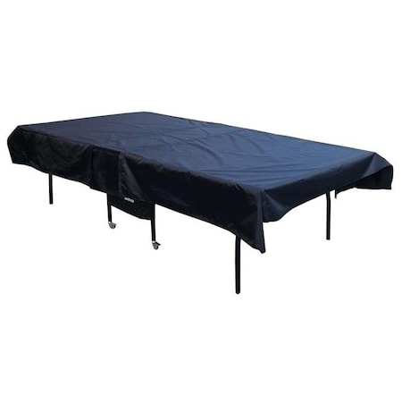 Carmelli NG2309 Polyester Table Tennis Cover; Black